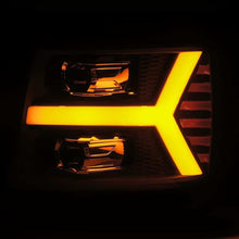 画像をギャラリービューアに読み込む, AlphaRex 07-13 Chevy 1500HD PRO-Series Proj Headlights Plank Style Chrome w/Activ Light/Seq Signal