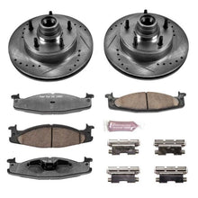 画像をギャラリービューアに読み込む, Power Stop 2003 Ford E-150 Front Z36 Truck &amp; Tow Brake Kit