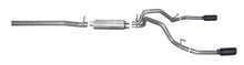 画像をギャラリービューアに読み込む, Gibson 14-18 GMC Sierra 1500 Denali 6.2L 3.5in/2.25in Cat-Back Dual Split Exhaust - Black Elite