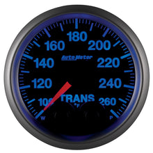 画像をギャラリービューアに読み込む, Autometer Elite 52mm 100-260 Degrees F Trans Temperature Peak and Warn Gauge w/ Electronic Control