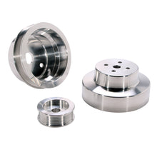 画像をギャラリービューアに読み込む, BBK 88-95 GM Truck 4.3 5.0 5.7 Underdrive Pulley Kit - Lightweight CNC Billet Aluminum (3pc)