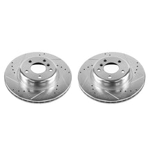 画像をギャラリービューアに読み込む, Power Stop 11-16 BMW 528i Front Evolution Drilled &amp; Slotted Rotors - Pair