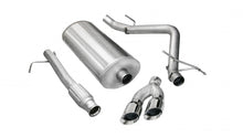 画像をギャラリービューアに読み込む, Corsa 2009-2013 Chevrolet Silverado Reg. Cab/Long Bed 1500 4.8L V8 Polished Sport Cat-Back Exhaust