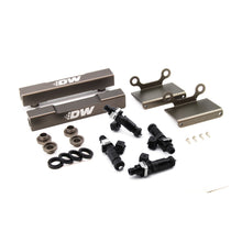 画像をギャラリービューアに読み込む, DeatschWerks 04-06 Subaru STI/LGT Side Feed to Top Feed Fuel Rail Conv Kit w/ 1200cc Injectors