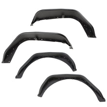 画像をギャラリービューアに読み込む, Rugged Ridge HD Steel Tube Fenders Full Set Black 18-19 JL