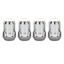 画像をギャラリービューアに読み込む, McGard SplineDrive Lug Nut (Cone Seat) M12X1.25 / 1.24in. Length (4-Pack) - Chrome (Req. Tool)