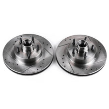 画像をギャラリービューアに読み込む, Power Stop 95-01 Ford Explorer Front Evolution Drilled &amp; Slotted Rotors - Pair