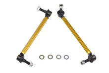画像をギャラリービューアに読み込む, Whiteline 05+ Mustang Coupe 8cyl (Inc Shelby GT/ GT500) Front Swaybar Link Kit H/Duty Adj Steel Ball