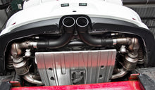 画像をギャラリービューアに読み込む, MBRP 14-19 Porsche GT3/GT3RS 3in Center Muffler Bypass 4in Tips - Black Coated