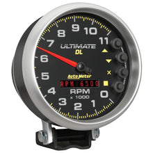 画像をギャラリービューアに読み込む, Autometer 5 inch Ultimate DL Playback Tachometer 11000 RPM - Black