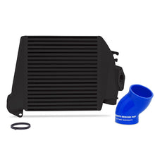 画像をギャラリービューアに読み込む, Mishimoto 08-14 Subaru WRX Top-Mount Intercooler Kit - Powder Coated Black &amp; Blue Hoses