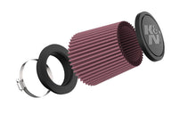 画像をギャラリービューアに読み込む, K&amp;N Universal Clamp-On Air Filter 3in FLG /4 1/2in B / 3 1/2in T / 4 3/8in H