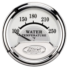 画像をギャラリービューアに読み込む, Autometer Ford Masterpiece 2 1/16in Electronic 100-250F Water Temp Gauge
