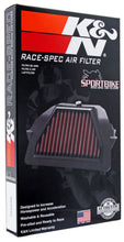 画像をギャラリービューアに読み込む, K&amp;N 08-13 Yamaha YZF R6 599 Replacement Air Filter - Race Specific