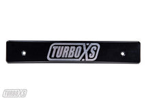 画像をギャラリービューアに読み込む, Turbo XS 08-14 Subaru WRX/STi Billet Aluminum License Plate Delete Black Machined TurboXS Logo