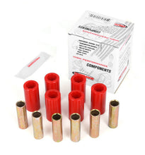 画像をギャラリービューアに読み込む, Rugged Ridge Leaf Spring Bushing Kit Front or Rear Red 55-75 CJ
