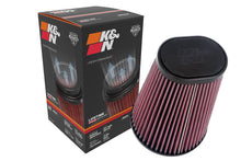画像をギャラリービューアに読み込む, K&amp;N Universal Round Clamp-On Air Filter 4-1/2in FLG, 5-7/8in B, 3-1/4in X 4-1/2in T, 8in H