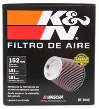 画像をギャラリービューアに読み込む, K&amp;N Round Tapered Universal Air Filter 6in Flange ID x 7.5in Base OD x 5in Top OD x 6.5in Height