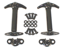 画像をギャラリービューアに読み込む, Rugged Ridge 41-95 Jeep CJ / Jeep Wrangler Black Hood Catch Kit
