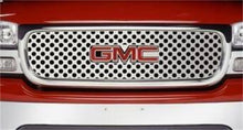 画像をギャラリービューアに読み込む, Putco 00-06 GMC Yukon XL - w/ Logo CutOut Punch Stainless Steel Grilles