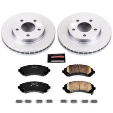 画像をギャラリービューアに読み込む, Power Stop 02-07 Buick Rendezvous Front Z17 Evolution Geomet Coated Brake Kit