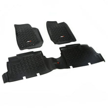 画像をギャラリービューアに読み込む, Rugged Ridge Floor Liner Front/Rear Black 2007-2018 Jeep Wrangler JK 4 Dr