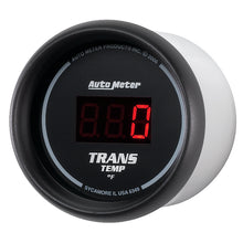 画像をギャラリービューアに読み込む, Autometer Z Series 52mm Black Digital 0-300 Deg F Transmission Temperature Gauge