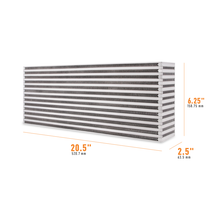 画像をギャラリービューアに読み込む, Mishimoto Universal Air-to-Air Intercooler Core - 20.5in / 6.25in / 2.5in