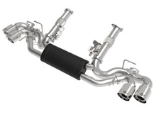 画像をギャラリービューアに読み込む, aFe MACH Force-Xp 3in to 2-1/2in 304SS Cat-Back 2020 Chevy Corvette (C8) 6.2L - Polished Tip