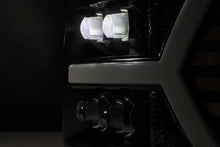 画像をギャラリービューアに読み込む, AlphaRex 07-13 Chevy 1500HD(NewBody) NOVA LED Proj Headlight Plank Sty Glos Blk w/Activ Lite/Seq Sig