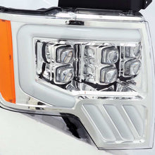 画像をギャラリービューアに読み込む, AlphaRex 09-14 Ford F-150 NOVA LED Projector Headlights Plank Style Chrome w/Activ Light/Seq Signal