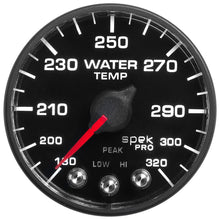 画像をギャラリービューアに読み込む, Autometer Spek-Pro - Nascar 2-1/16in Water Temp 180- 320F Bfb Ecu