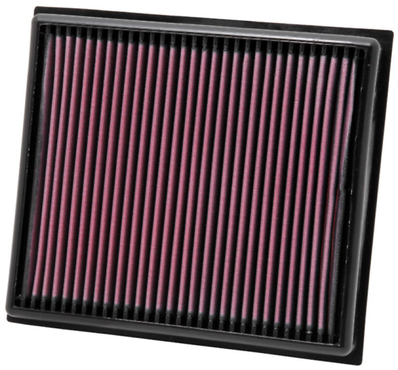 K&N Replacement Air Filter for Opel / Vauxhall / Saab 11.375in O/S L x 10.125in O/S W x 1.625in H