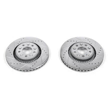 画像をギャラリービューアに読み込む, Power Stop 05-07 Ford Five Hundred Front Evolution Drilled &amp; Slotted Rotors - Pair