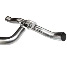 画像をギャラリービューアに読み込む, Kooks 2015+ Dodge Charger 3in OEM Style Cat-Back Exhaust w/ 4in Black Slash Cut Tips