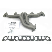 画像をギャラリービューアに読み込む, JBA 91-99 Jeep 4.0L 1-1/2in Primary Ti Ctd Cat4Ward Header