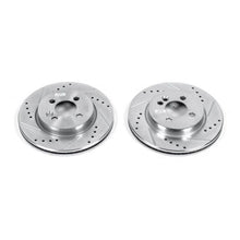画像をギャラリービューアに読み込む, Power Stop 07-09 Mini Cooper Front Evolution Drilled &amp; Slotted Rotors - Pair