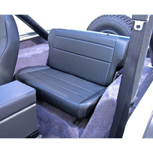 画像をギャラリービューアに読み込む, Rugged Ridge Fold &amp; Tumble Rear Seat Black 76-86 Jeep CJ7/Laredo/Renegade