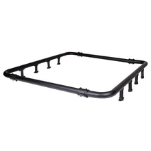 画像をギャラリービューアに読み込む, Go Rhino SRM500 Quad Rail Kit (For 55in. Long Rack) - Tex. Blk (Rails ONLY - Req. Platform)