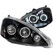 画像をギャラリービューアに読み込む, ANZO 2005-2006 Acura RSX Projector Headlights w/ Halo Black