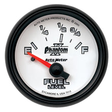 画像をギャラリービューアに読み込む, Autometer Phantom 2-1/16in 73-10 OHM Fuel Level Gauge