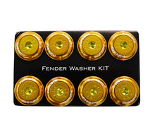 画像をギャラリービューアに読み込む, NRG Fender Washer Kit w/Color Matched M8 Bolt Rivets For Plastic (Rose Gold) - Set of 8