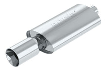 画像をギャラリービューアに読み込む, Borla Boomer Muffler Thumper Oval 2-1/4in In 4in Side Round Out