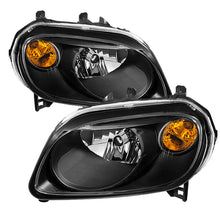 画像をギャラリービューアに読み込む, xTune Chevy Hhr 2006-2011 Crystal Headlights Black HD-JH-CHHR06-BK