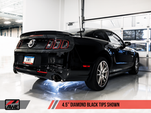 画像をギャラリービューアに読み込む, AWE Tuning S197 Mustang GT Axle-Back Exhaust - Touring Edition (Diamond Black Tips)