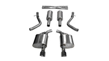 画像をギャラリービューアに読み込む, Corsa 2017-2020 Dodge Charger 5.7L V8 Xtreme Cat-Back Dual Rear Exit w/4.5in Black Tips