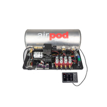 画像をギャラリービューアに読み込む, Ridetech RidePro E5 Air Ride Suspension Control System 3 Gal Single Compressor AirPod 1/4in Valves