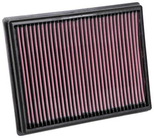 画像をギャラリービューアに読み込む, K&amp;N 17-19 SsanYong Rexton L4-2.2L DSL Replacement Drop In Air Filter