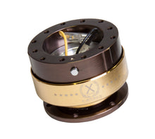 画像をギャラリービューアに読み込む, NRG Quick Release Gen 2.0 - Bronze Body / Chrome Gold Ring