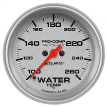 画像をギャラリービューアに読み込む, Autometer Ultra-Lite 2-5/8in 100-260F Water Temp Gauge - Digital Stepper Motor